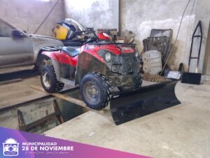 Lee más sobre el artículo Entrega de equipos barrenieve a la Municipalidad de 28 de Noviembre, Santa Cruz.